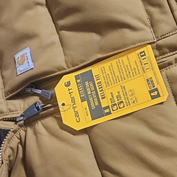 CARHARTT 🔥 Montana Insulated womens RAIN DEFENDER WIND FIGHTER RELAXED FTxsmall - Picture 5 of 12